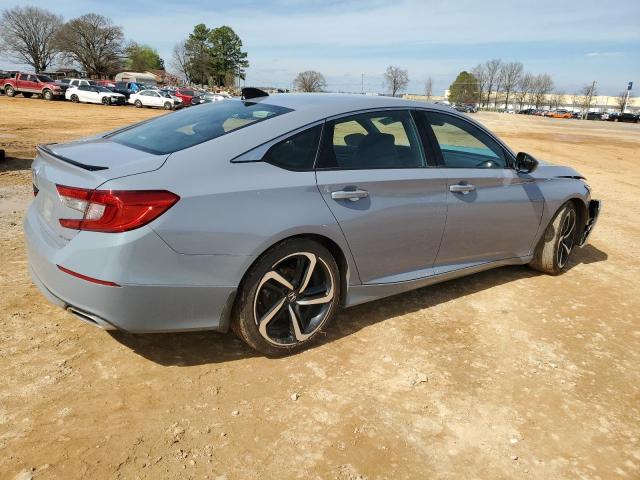 1HGCV1F33NA035897 - 2022 HONDA ACCORD SPORT GRAY photo 3