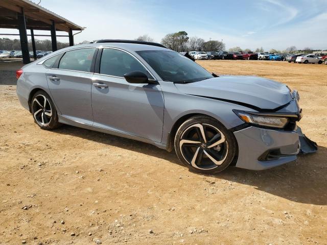 1HGCV1F33NA035897 - 2022 HONDA ACCORD SPORT GRAY photo 4