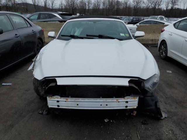 1FATP8EM4F5377662 - 2015 FORD MUSTANG WHITE photo 5