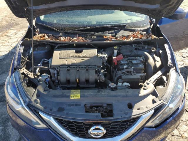 3N1AB7AP4HY402482 - 2017 NISSAN SENTRA S BLUE photo 11