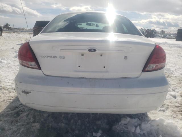 1FAFP53UX4A102302 - 2004 FORD TAURUS SE WHITE photo 6