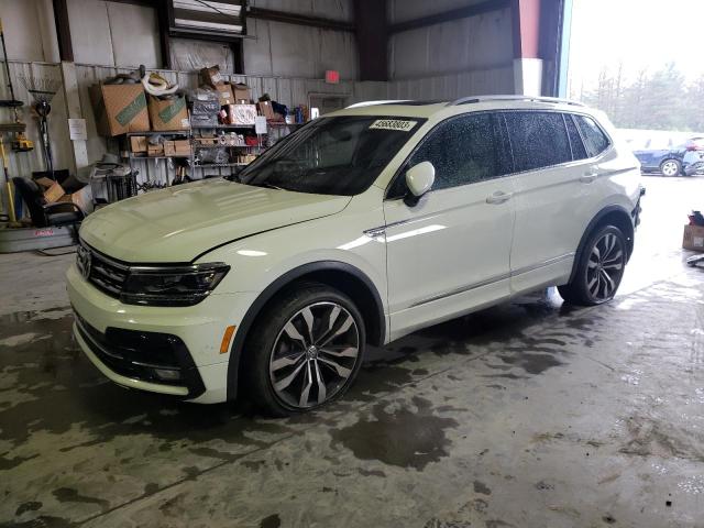 3VV4B7AX6KM058065 - 2019 VOLKSWAGEN TIGUAN SEL PREMIUM WHITE photo 1