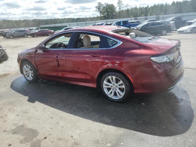 1C3CCCAB1FN743398 - 2015 CHRYSLER 200 LIMITED BURGUNDY photo 2