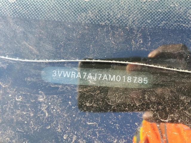 3VWRA7AJ7AM018785 - 2010 VOLKSWAGEN JETTA WOLFSBURG 黑色 照片 12