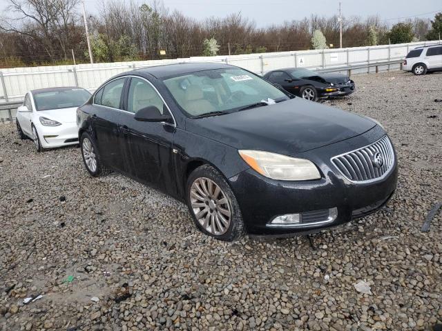 W04GR5EC5B1014634 - 2011 BUICK REGAL CXL BLACK photo 4