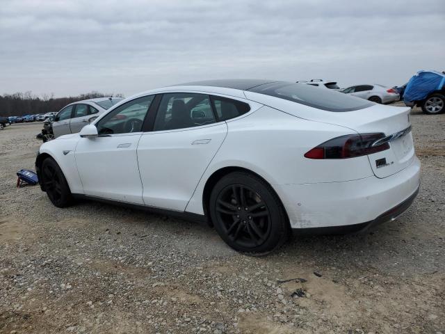 5YJSA1H16EFP64081 - 2014 TESLA MODEL S WHITE photo 2