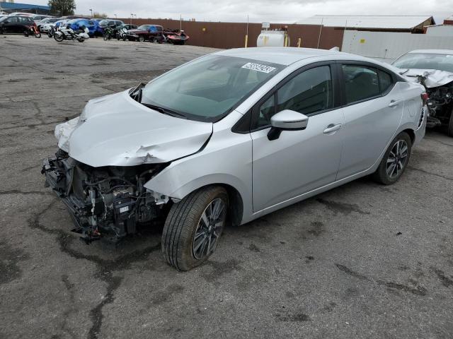 3N1CN8EV1ML864410 - 2021 NISSAN VERSA SV SILVER photo 1