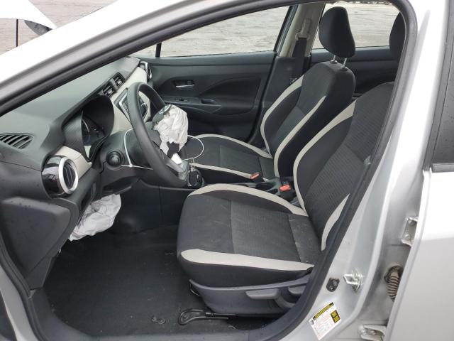 3N1CN8EV1ML864410 - 2021 NISSAN VERSA SV SILVER photo 7