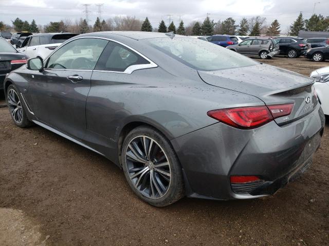 JN1CV7EL9HM320340 - 2017 INFINITI Q60 BASE GRAY photo 2