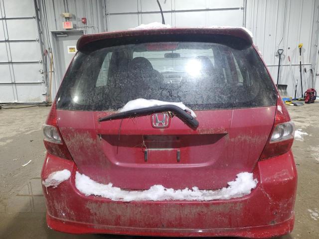 JHMGD37607S001354 - 2007 HONDA FIT S 红色 照片 6