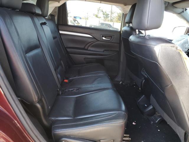 5TDJKRFH3GS279340 - 2016 TOYOTA HIGHLANDER XLE 勃艮第红 照片 11