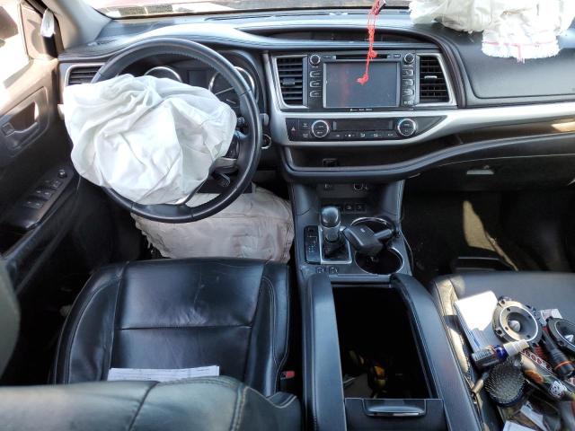 5TDJKRFH3GS279340 - 2016 TOYOTA HIGHLANDER XLE 勃艮第红 照片 8