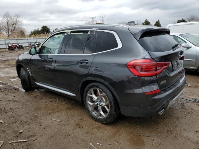 5UXTY5C09L9D10101 - 2020 BMW X3 XDRIVE30I BLACK photo 2