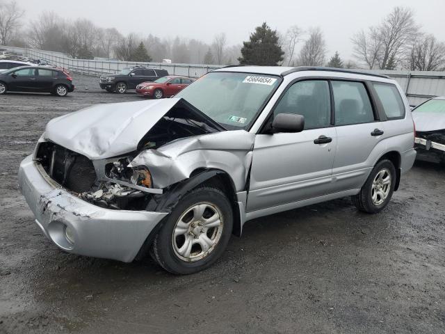 JF1SG65635H702395 - 2005 SUBARU FORESTER 2.5XS SILVER photo 1