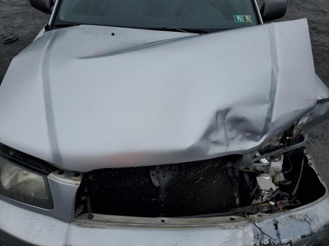 JF1SG65635H702395 - 2005 SUBARU FORESTER 2.5XS ვერცხლისფერი ფოტო 11