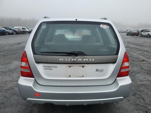 JF1SG65635H702395 - 2005 SUBARU FORESTER 2.5XS ვერცხლისფერი ფოტო 6