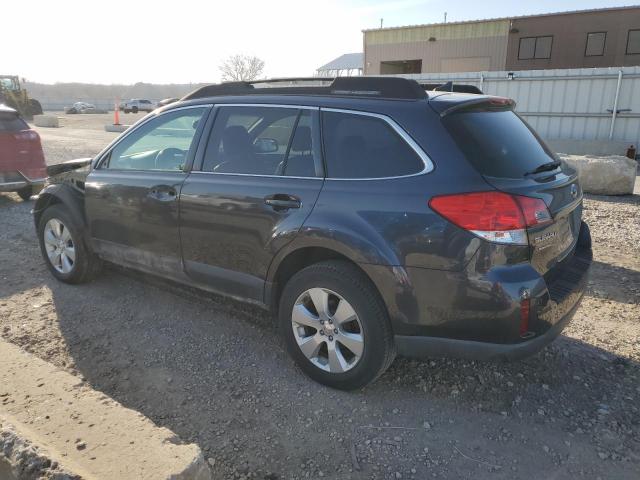 4S4BRCKC1B3345896 - 2011 SUBARU OUTBACK 2.5I LIMITED BLACK photo 2