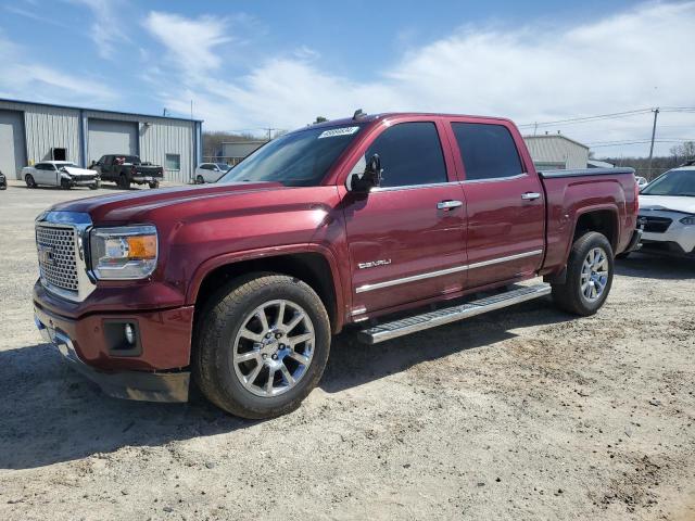 3GTU2WEC7EG410458 - 2014 GMC SIERRA K1500 DENALI MAROON photo 1