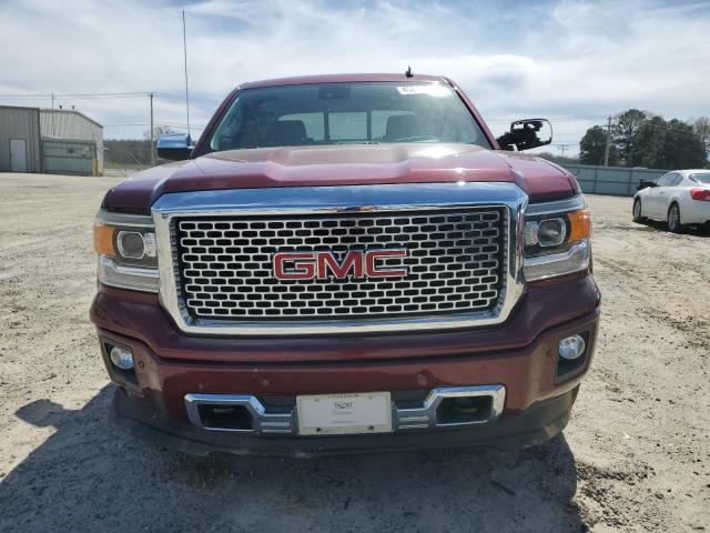 3GTU2WEC7EG410458 - 2014 GMC SIERRA K1500 DENALI MAROON photo 5