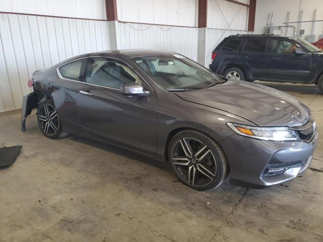 1HGCT2B06HA000685 - 2017 HONDA ACCORD TOURING GRAY photo 4