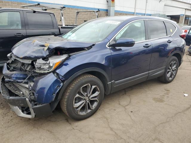 2HKRW2H85LH609247 - 2020 HONDA CR-V EXL BLUE photo 1