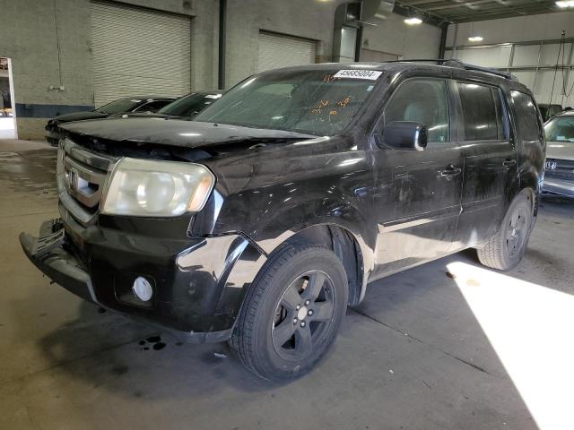 5FNYF48449B030598 - 2009 HONDA PILOT EX BLACK photo 1