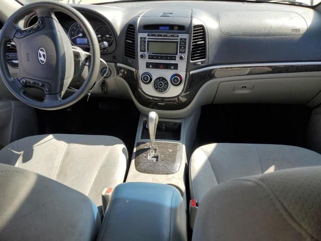 5NMSG73D19H240537 - 2009 HYUNDAI SANTA FE GLS BLUE photo 8