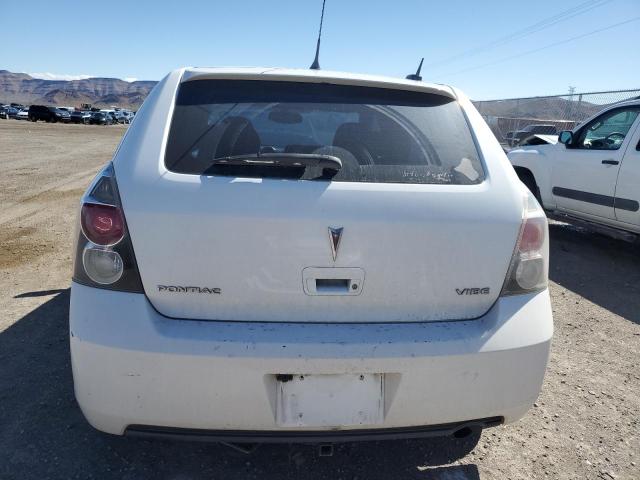 5Y2SP6E89AZ415031 - 2010 PONTIAC VIBE WHITE photo 6