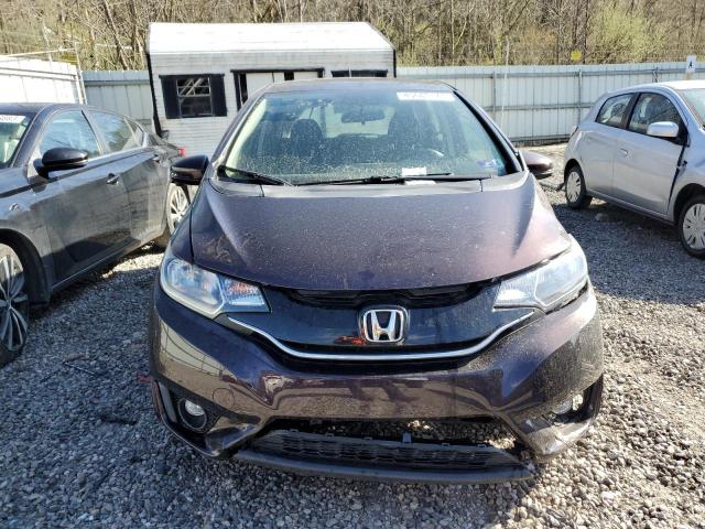 JHMGK5H77GS014580 - 2016 HONDA FIT EX PURPLE photo 5