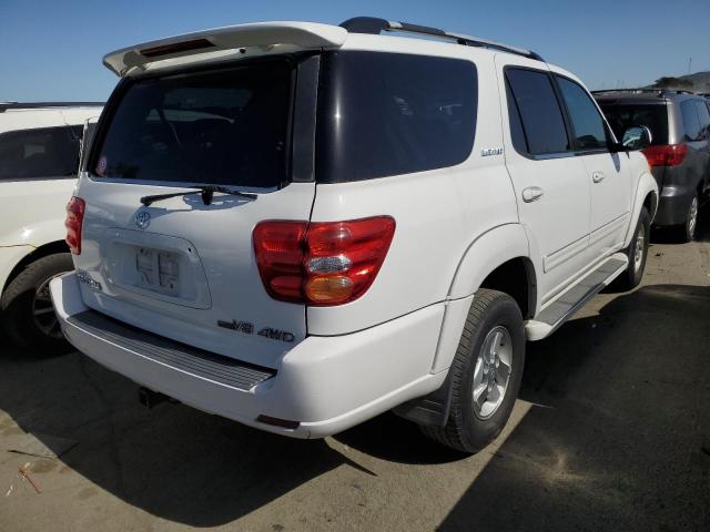 5TDBT48A51S035068 - 2001 TOYOTA SEQUOIA LIMITED WHITE photo 3