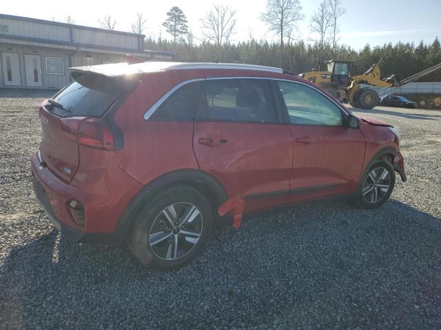 KNDCB3LC4N5504639 - 2022 KIA NIRO LX RED photo 3