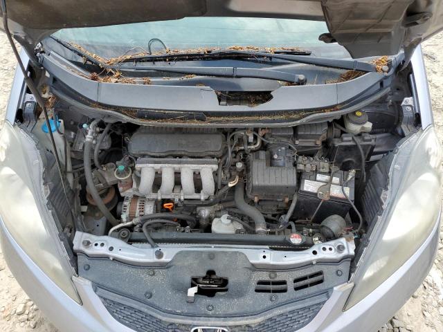 JHMGE88299S015570 - 2009 HONDA FIT SILVER photo 11