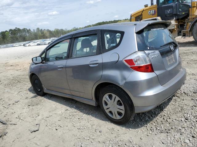 JHMGE88299S015570 - 2009 HONDA FIT SILVER photo 2