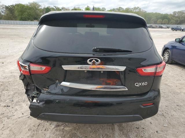 5N1AL0MNXEC516658 - 2014 INFINITI QX60 BLACK photo 6