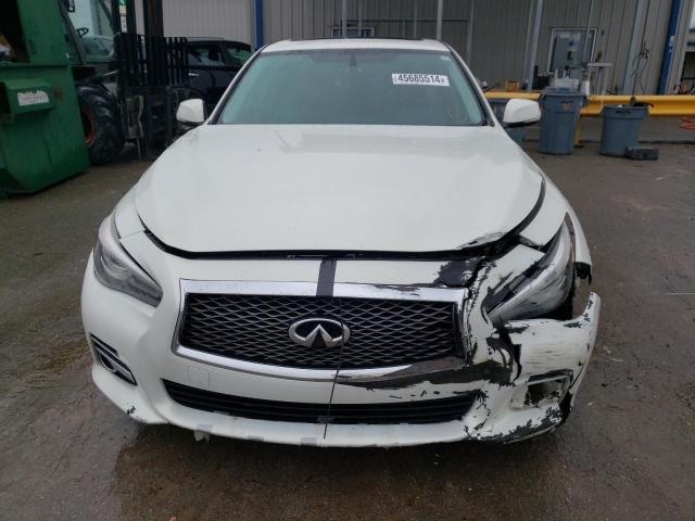 JN1BV7AP7EM670193 - 2014 INFINITI Q50 BASE WHITE photo 5