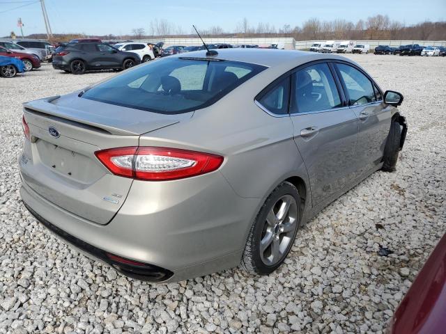 3FA6P0H98FR143513 - 2015 FORD FUSION SE TAN photo 3