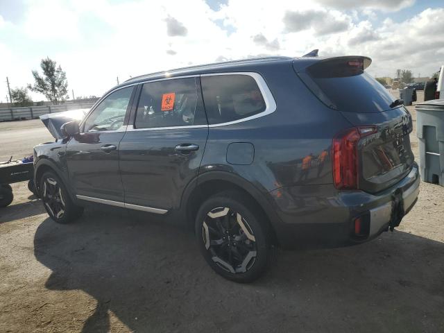 5XYP6DGC6PG406227 - 2023 KIA TELLURIDE S BLACK photo 2