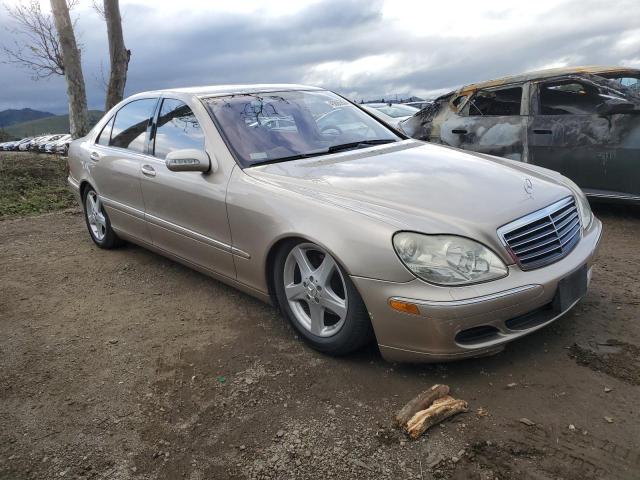 WDBNG70J74A425782 - 2004 MERCEDES-BENZ S 430 TAN photo 4