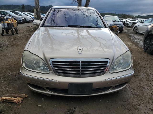 WDBNG70J74A425782 - 2004 MERCEDES-BENZ S 430 TAN photo 5