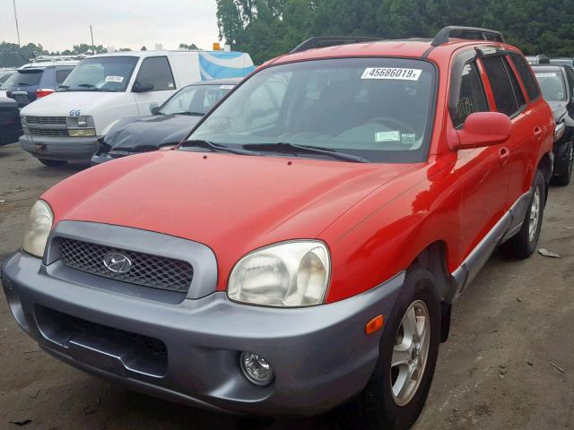 KM8SC13D43U504807 - 2003 HYUNDAI SANTA FE GLS  photo 2