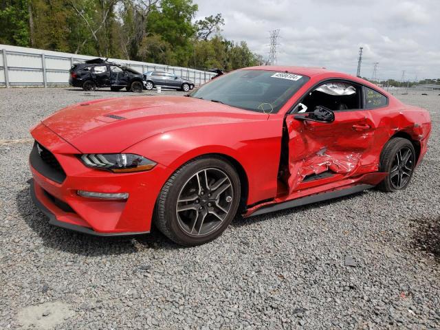 1FA6P8TH6M5141353 - 2021 FORD MUSTANG RED photo 1