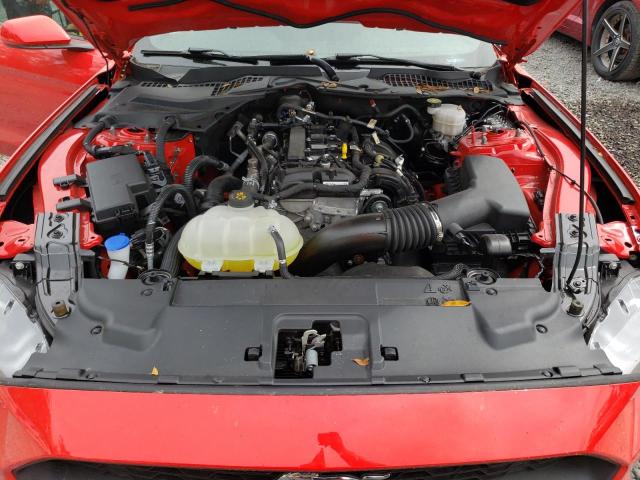 1FA6P8TH6M5141353 - 2021 FORD MUSTANG RED photo 11