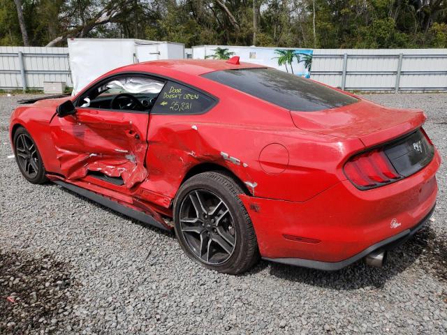 1FA6P8TH6M5141353 - 2021 FORD MUSTANG RED photo 2