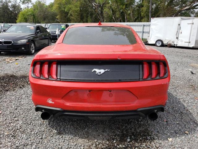 1FA6P8TH6M5141353 - 2021 FORD MUSTANG RED photo 6