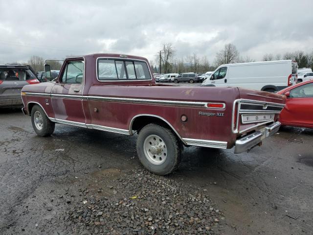 F25HRR22676 - 1973 FORD F-250 MAROON photo 2