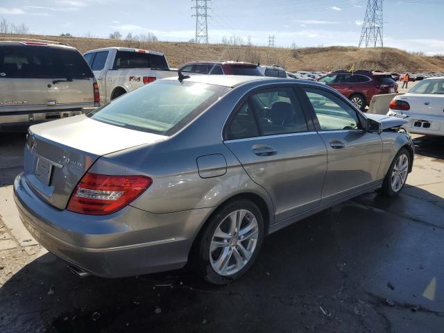 WDDGF8AB6EG240931 - 2014 MERCEDES-BENZ C 300 4MATIC GRAY photo 3