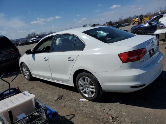 3VW2K7AJ6FM245701 - 2015 VOLKSWAGEN JETTA BASE WHITE photo 2