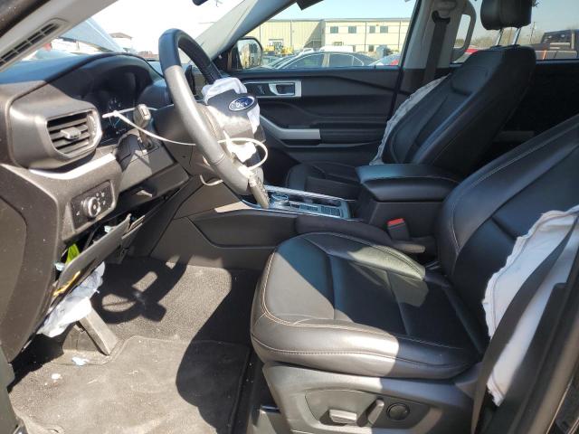 1FMSK7DH3PGB41363 - 2023 FORD EXPLORER XLT შავი ფოტო 7