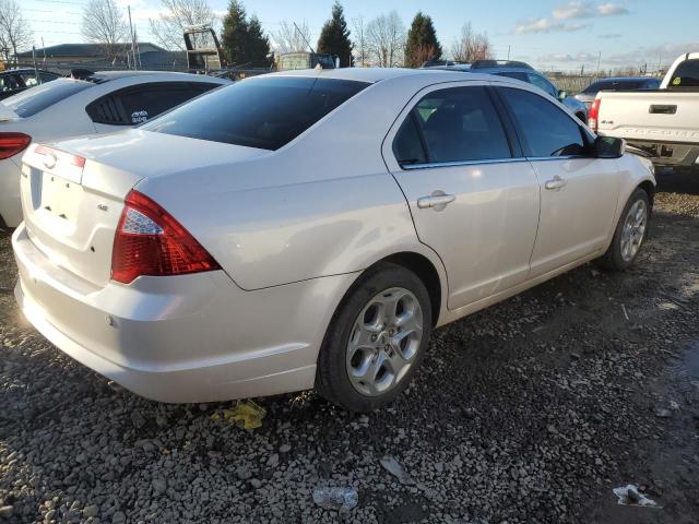 3FAHP0HA6AR371005 - 2010 FORD FUSION SE WHITE photo 3