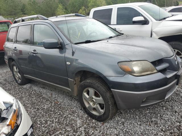 JA4LX41G63U106777 - 2003 MITSUBISHI OUTLANDER XLS GRAY photo 4